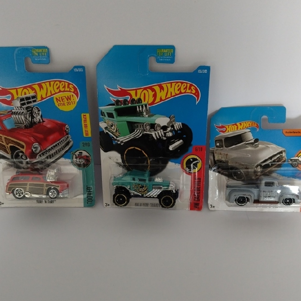 2015 Hot Wheels Hot Rod Car Trio